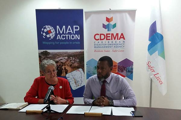 CDEMA and MapAction partner to enhance speed and effectiveness of disaster response in Caribbean