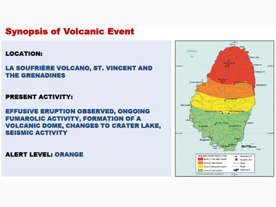 CDEMA Information Note #1 - Increased Volcanic Activity as of 7:00pm (AST) on December 29th, 2020