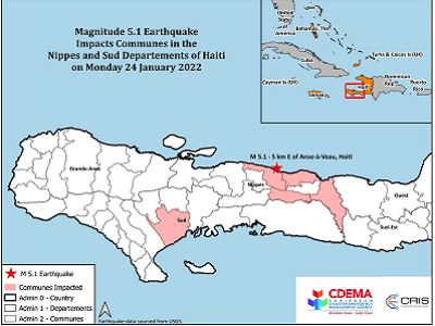 HAITI EARTHQUAKE - SITUATION REPORT No. 1