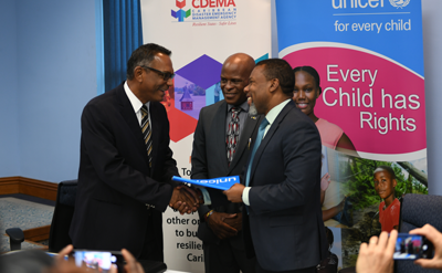 UNICEF and CDEMA partner to protect Caribbean children in disasters and emergencies