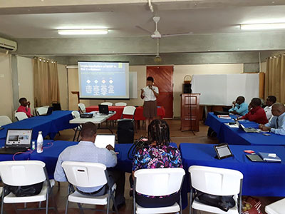 Training on the Model Safe School Programme Toolkit underway in Dominica and Antigua and Barbuda