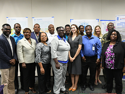 CDEMA and UNOCHA host data and information management training in Barbados for disaster preparedness