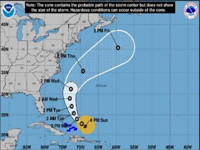 INFORMATION NOTE #2: HURRICANE ERIN