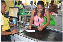 A citizen of Barbuda using the voucher on behalf of a disabled beneficiary