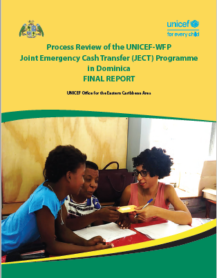 Process review of the UNICEF-WFP joint emergency cash transfer (JECT) Programme in Dominica